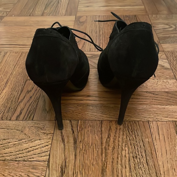 Yves Saint Laurent Lace Up Booties - Picture 5 of 7